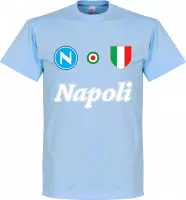 Napoli Team T-Shirt - Kinderen - Licht Blauw - 104