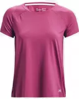 Under Armour UA Iso-Chill Run dames sportshirt pink