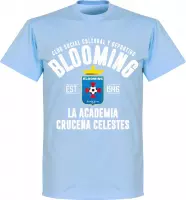 Deportivo Blooming Established T-Shirt - Lichtblauw - XL