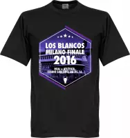 Real Madrid Los Blancos Milano Finale T-Shirt 2016 - XXXL