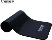 eSam® Gymnastiekmat - Fitnessmat - Mat - 190 cm lang x 100 cm breed x 1.5 cm dik - Zwart