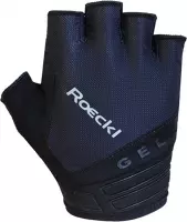 Roeckl Itamos Fietshandschoenen Unisex - Zwart/Blauw - Maat L/XL