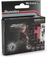 Laces Runnies Reflective/RED/OSFA Default