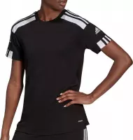 adidas Squadra 21 Sportshirt - Maat XL  - Vrouwen - Zwart/Wit