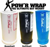 Pow'r-Wrap Bat Weight Softbal Black