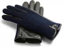 Napogloves Gevoerde handschoenen Heren Touchscreen handschoenen Blauw