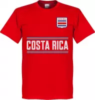 Costa Rica Team T-Shirt - Rood - XXXL