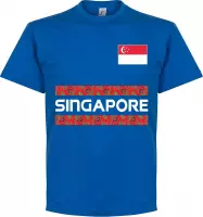 Singapore Team T-Shirt - Blauw  - XL