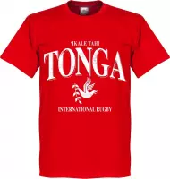 Tonga Rugby T-Shirt - Rood - L