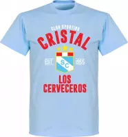 Sporting Cristal Established T-Shirt - Lichtblauw - M