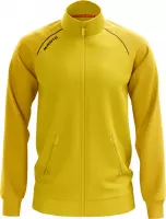 Masita | Trainingsjack Heren - Supreme trainingsvest - Comfortabel Sportvest - Zakken met Rits - Houdt warm - Voelt Licht aan - YELLOW - XL