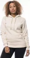 Wolftech Gymwear Hoodie Heren / Hoodie Dames - Beige - M - Met Klein Logo - Fitness - Unisex