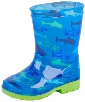 Regenlaars Gevavi Boots | Haai Kinderlaars PVC | Maat 21 | Blauw