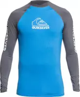Quiksilver - UV-zwemshirt voor heren - Longsleeve - On Tour - Helderblauw - maat S