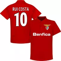 Benfica Rui Costa 10 Team Polo- Rood - XXL