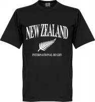 Nieuw Zeeland Rugby T-Shirt - Zwart - M