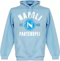 Napoli Established Hooded Sweater - Lichtblauw - L