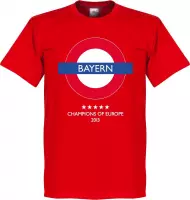 Bayern München Underground T-Shirt - Rood - XXL