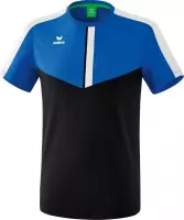 Erima Sportshirt - Maat XXL  - Mannen - blauw/zwart/wit