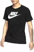 Nike Sportshirt - Maat M  - Mannen - zwart,wit