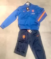 Nike Ned. elftal pak blauw/oranje Dri-Fit Maat 158/170 (13/15 jaar)