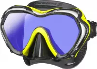 TUSA Snorkelmasker Duikbril Paragon-S M1007SQB -FYA - zwart/geel