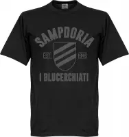 Sampdoria Established T-Shirt - Zwart - XS