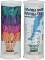 Gekleurde badminton shuttles