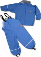 Kinder regenpak Elles blauw maat 122-128