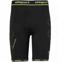 Uhlsport Bionikframe Unpadded Shorts Heren - Zwart / Fluogeel | Maat: XL