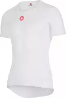 Castelli Pro Issue SS Ondershirt  Fietsshirt - Maat M  - Mannen - wit/rood