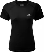 Ronhill hardloopshirt voor dames, zwart