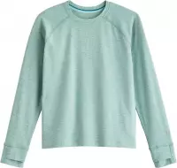 Coolibar - UV Shirt voor kinderen - Longsleeve - LumaLeo - Lichtgroen - maat M (122-134cm)