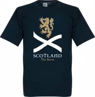 Schotland The Brave Saltire T-Shirt - XXXXL