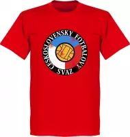 Tsjechoslowakije Logo T-Shirt - Rood - XXXL