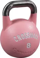 Crossmaxx® Competitie kettlebell 8kg, roze