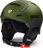 Briko Stromboli Skihelm Matt Deep Green Grey - Maat M/L