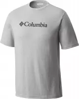 Columbia Csc Basic Logo Short Sleeve Shirt Heren - Columbia Grey H