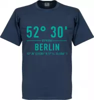 Hertha BSC Olympiastadion Coördinaten T-Shirt - Blauw - M