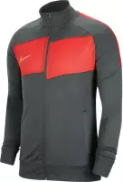 Nike Sportjas - Maat 140  - Unisex - grijs/rood