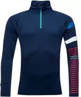 Rossignol M Poursuite 1/2 zip Ski Pully - Wintersportpully - Heren - Donkerblauw - S