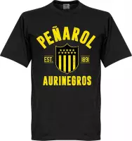 Penarol Established T-Shirt - Zwart - 5XL