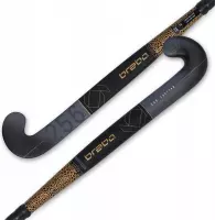 Brabo IT Pure Cheetah Indoor Hockeystick - Sticks  - zwart - 33 inch