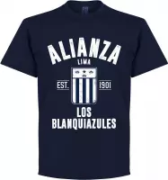 Alianza Lima Established T-Shirt - Navy - XXXXL
