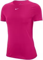Nike Pro Short-Sleeve Women - Fireberry - XS