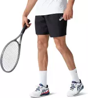 Asics - Court 7IN Short - Zwarte Tennis Short - L - Zwart