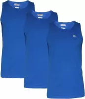 Donnay Muscle shirt - 3 Pack - Tanktop - Sportshirt - Heren - Maat M - Royal Blue-marl