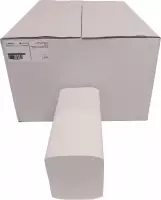 WillieJan Papieren handdoekjes Z-vouw - 2 laags Premium Cellulose - doos 20 x 200 stuks