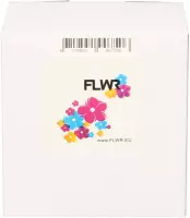 FLWR - Labels / Brother DK-11202 / wit / Geschikt voor Brother