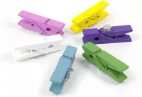 Kleurrijke koelkastmagneten Kolor Klip 6 stuks Trendform, geschikt voor koelkast of ander metalen oppervlak, koelkastmagneet, koelkastmagneetjes, clipmagneet, gekleurde clipmagneet
